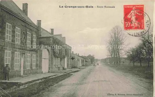 AK / Ansichtskarte La Grange-aux-Bois METZ 57 Moselle Route Nationale