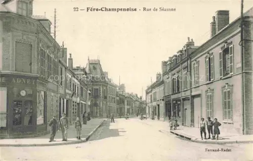 AK / Ansichtskarte Fere-Champenoise Epernay 51 Marne Rue de Sézanne