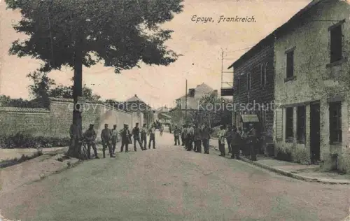 AK / Ansichtskarte Epoye REIMS 51 Marne Rue principale
