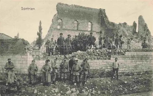 AK / Ansichtskarte Dontrien REIMS 51 Marne Ruines Grande Guerre Truemmer 1. Weltkrieg