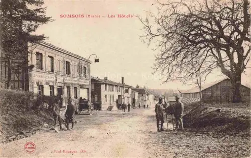 AK / Ansichtskarte Somsois Vitry-le-Francois 51 Marne Les hôtels
