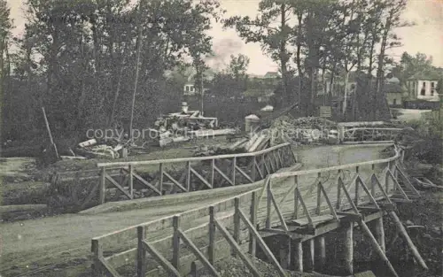 AK / Ansichtskarte Jonchery-sur-Vesle REIMS 51 Marne Vue d'ensemble Pont