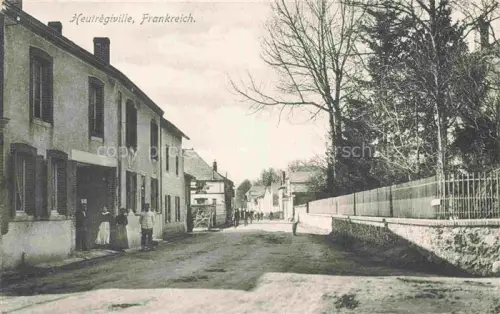 AK / Ansichtskarte Heutregiville REIMS 51 Marne Rue Principale