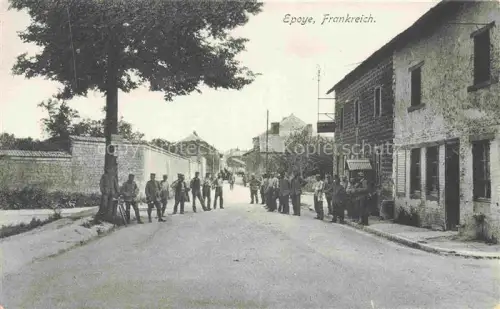 AK / Ansichtskarte Epoye REIMS 51 Marne Rue Principale