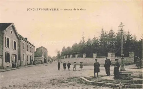 AK / Ansichtskarte Jonchery-sur-Vesle REIMS 51 Marne Avenue de la Gare