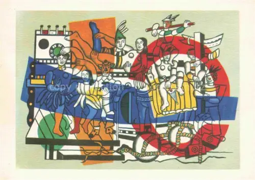 AK / Ansichtskarte LEGER F. Kuenstlerkarte la grande parade Circus 
