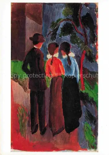 AK / Ansichtskarte MACKE August Kuenstlerkarte Verlag F. Bruckmann Muenchen 