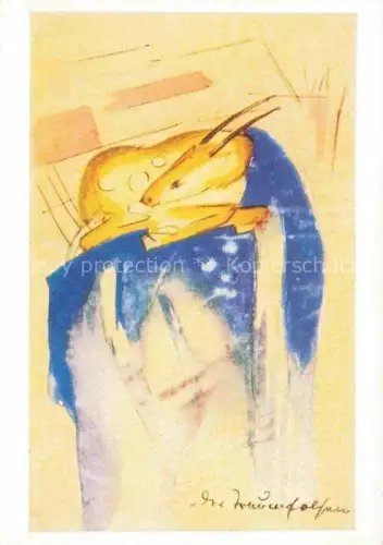 AK / Ansichtskarte MARC Franz (1880-1916) Kuenstlerkarte Traumfelsen Karte Nr. 326 Muenchen 