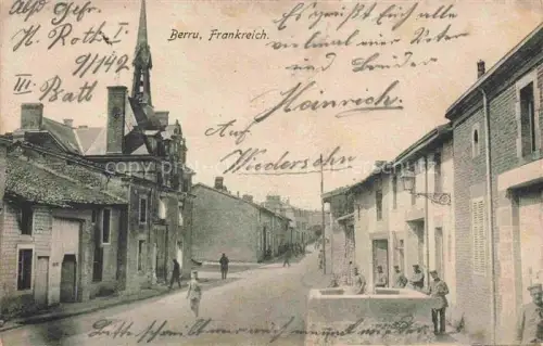 AK / Ansichtskarte Berru REIMS 51 Marne Hauptstrasse