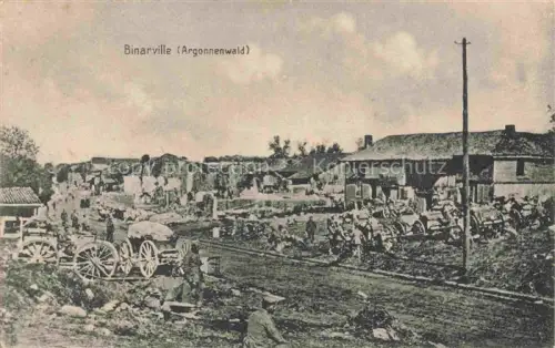 AK / Ansichtskarte Binarville Sainte-Menehould 51 Marne Ruines Grande Guerre Truemmer 1. Weltkrieg Karte Nr. 122