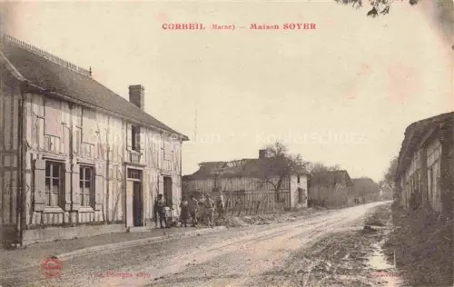 AK / Ansichtskarte Corbeil Vitry-le-Francois 51 Marne Maison Soyer