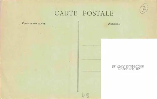AK / Ansichtskarte Rablay-sur-Layon ANGERS 49 Maine-et-Loire Un coin du mail arrivée de la gare