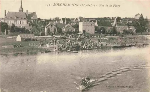 AK / Ansichtskarte Bouchemaine ANGERS 49 Maine-et-Loire Vue de la plage