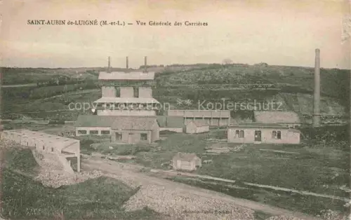 AK / Ansichtskarte Saint-Aubin-de-Luigne ANGERS 49 Maine-et-Loire Vue générale des Carrières
