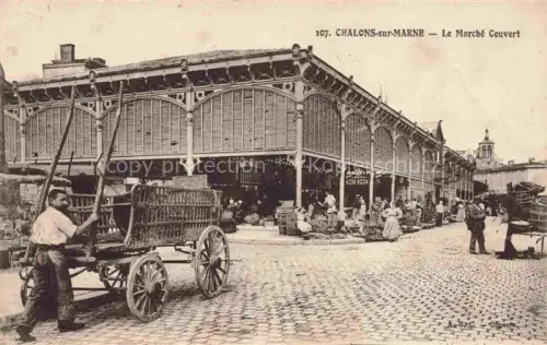 AK / Ansichtskarte Chalons-sur-Marne 51 Marne Le Marché Couvert