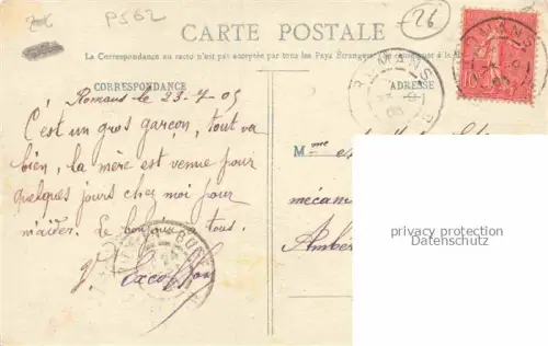 AK / Ansichtskarte Romans -sur-Isere 26 Drome Place Jacquemart Eglise