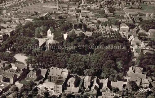 AK / Ansichtskarte Norden Ostfriesland Fliegeraufnahme
