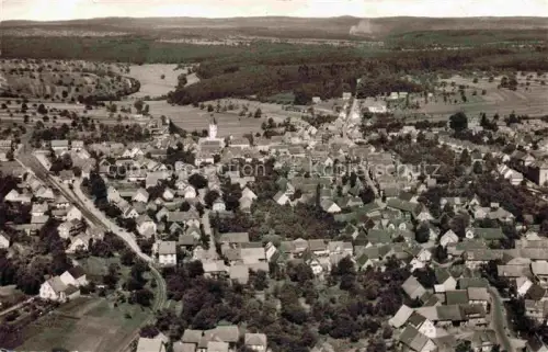 AK / Ansichtskarte Langensteinbach Karlsbad Karlsruhe BW Fliegeraufnahme