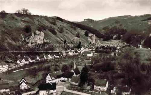 AK / Ansichtskarte Seeburg Bad Urach BW Teilansicht mit Gasthaus Lamm