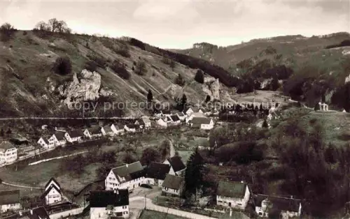 AK / Ansichtskarte Seeburg Bad Urach BW Teilansicht mit Gasthaus Lamm