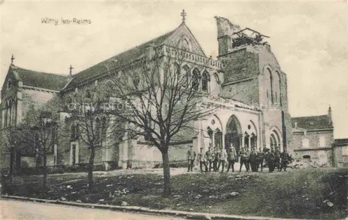 AK / Ansichtskarte Witry-les-Reims 51 Marne Eglise détruite Ruines Grande Guerre Truemmer 1. Weltkrieg Karte Nr. 582