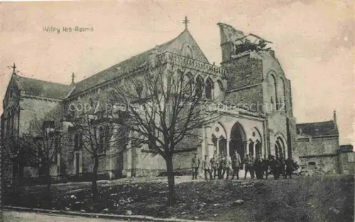 AK / Ansichtskarte Witry-les-Reims 51 Marne Eglise détruite Ruines Grande Guerre Truemmer 1. Weltkrieg Karte Nr. 582