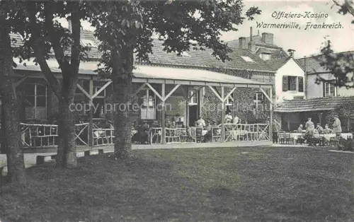 AK / Ansichtskarte Warmeriville REIMS 51 Marne Offiziers-Kasino