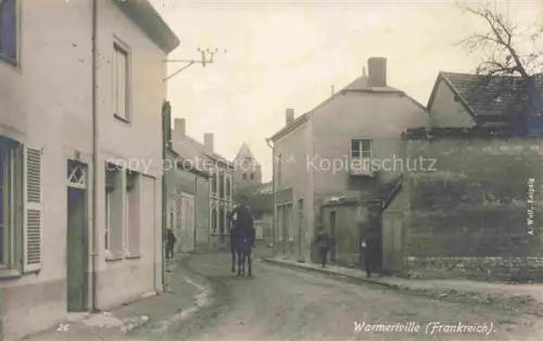 AK / Ansichtskarte Warmeriville REIMS 51 Marne Hauptstrasse