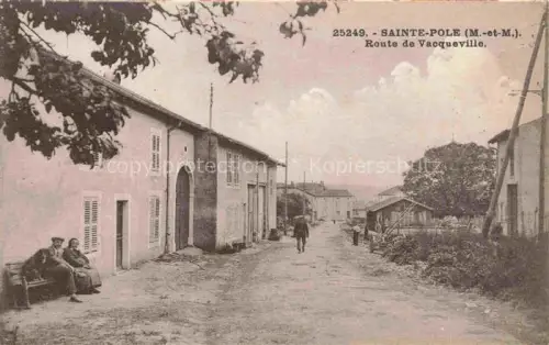 AK / Ansichtskarte Sainte-Pole Luneville 54 Meurthe-et-Moselle Route de Vacqueville