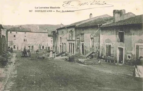 AK / Ansichtskarte Dieulouard NANCY 54 Meurthe-et-Moselle Rue du Château