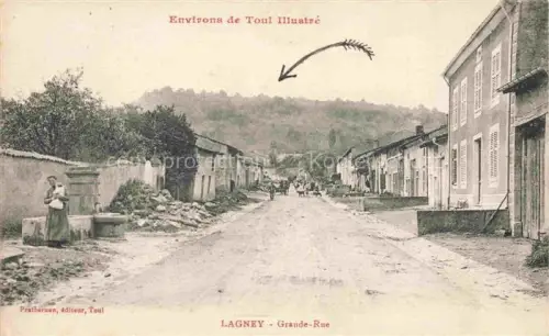 AK / Ansichtskarte Lagney TOUL 54 Meurthe-et-Moselle Grande Rue