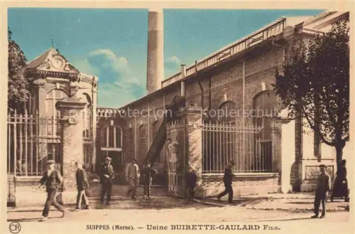 AK / Ansichtskarte Suippes Chalons-en-Champagne 51 Marne Usine Buirette-Gaulard