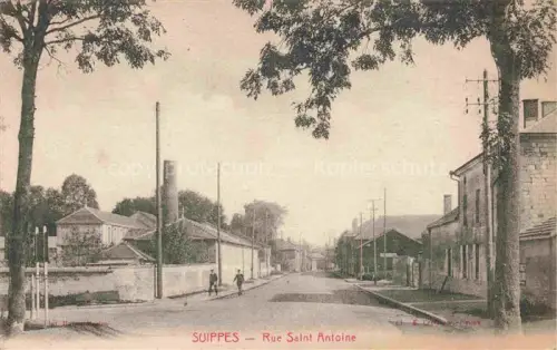 AK / Ansichtskarte Suippes Chalons-en-Champagne 51 Marne Rue Saint Antoine