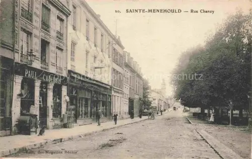 AK / Ansichtskarte Sainte-Menehould 51 Marne Rue Chanzy