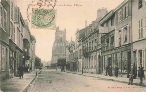 AK / Ansichtskarte Vitry-le-Francois 51 Marne Rue du Pont Eglise
