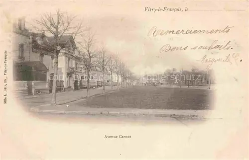AK / Ansichtskarte Vitry-le-Francois 51 Marne Avenue Carnot