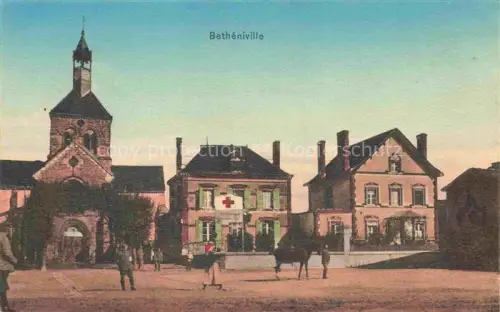 AK / Ansichtskarte Betheniville REIMS 51 Marne Lazarett Kirche