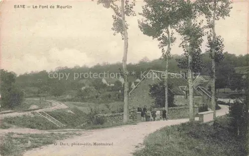 AK / Ansichtskarte Baye Epernay 51 Marne Le Pont de Mourlin