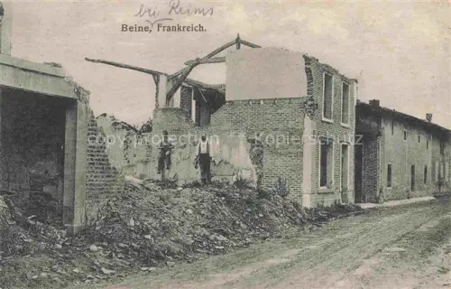 AK / Ansichtskarte Beine-Nauroy REIMS 51 Marne Ruines Grande Guerre Truemmer 1. Weltkrieg
