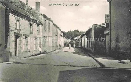 AK / Ansichtskarte Bazancourt REIMS 51 Marne Hauptstrasse