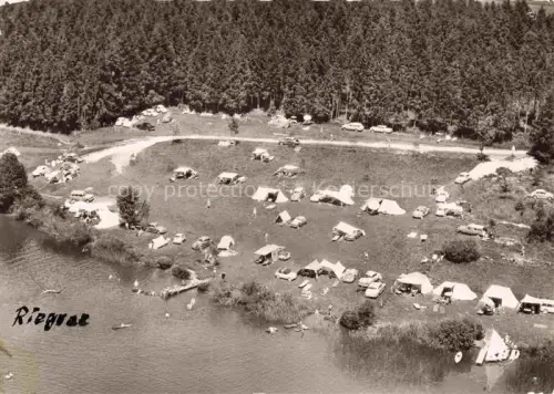 AK / Ansichtskarte Riegsee Murnau Garmisch-Partenkirchen Bayern Campingplatz