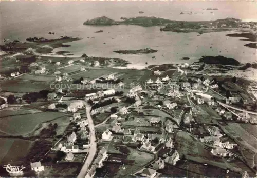AK / Ansichtskarte Le Diben Plougasnou Morlaix 29 Finistere Vue aérienne vers Primel-Trégastel