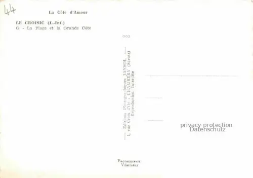 AK / Ansichtskarte Le Croisic Saint-Nazaire 44 Loire-Atlantique La plage et la grande côte vue aérienne