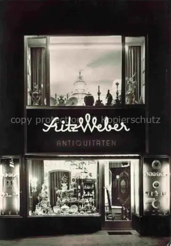 AK / Ansichtskarte BADEN-BADEN Fritz Weber Antiquitaeten