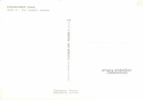 AK / Ansichtskarte Frelinghien Frelinghiem LILLE 59 Nord Vue générale aérienne