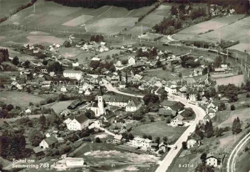 AK / Ansichtskarte Spital Semmering Steiermark AT Fliegeraufnahme