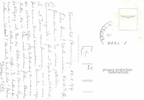 AK / Ansichtskarte Spital Semmering Steiermark AT Fliegeraufnahme