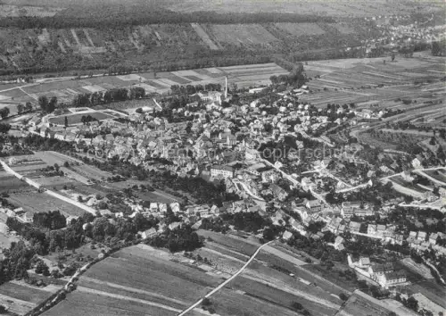 AK / Ansichtskarte Niefern-oeschelbronn Pforzheim BW Fliegeraufnahme