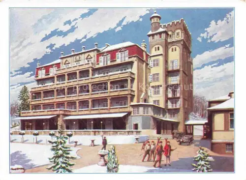 AK / Ansichtskarte BUDAPEST HU Svabhegyi Sanatorium Kuenstlerkarte