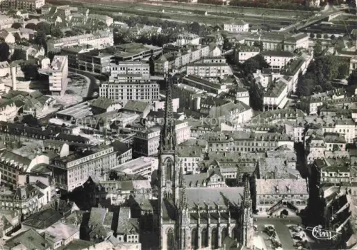AK / Ansichtskarte MULHOUSE Muehlhausen 68 Alsace Vue générale aérienne Eglise